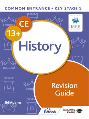 cover image of Common Entrance 13+ History Revision Guide